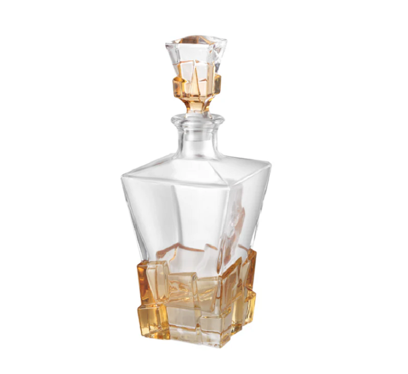 Set of 6 Whisky Glasses with Decanter