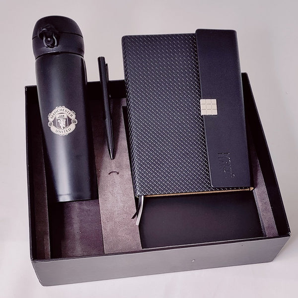 Note Book set with Flask & Pen