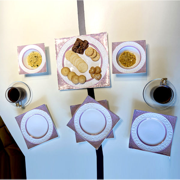 Snack Plates Set of 6