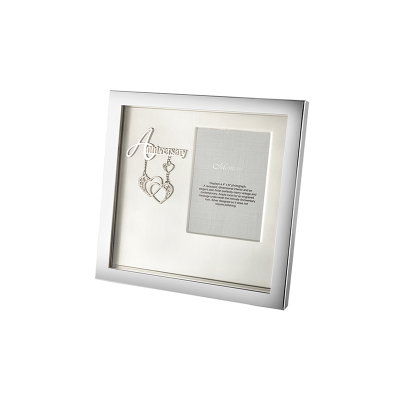 Anniversary Photo Frame Silver