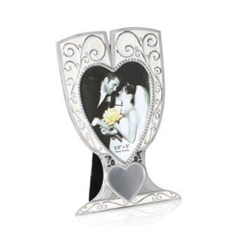 Champagne Glass Photo Frame