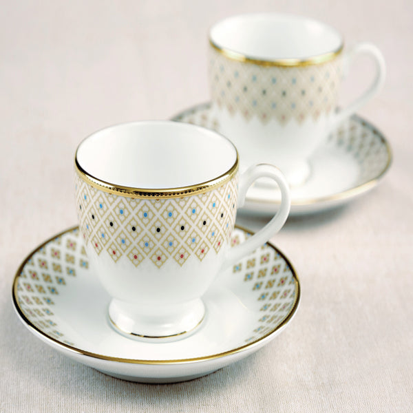 PETIE FLEUR Tea Cups Set of 12