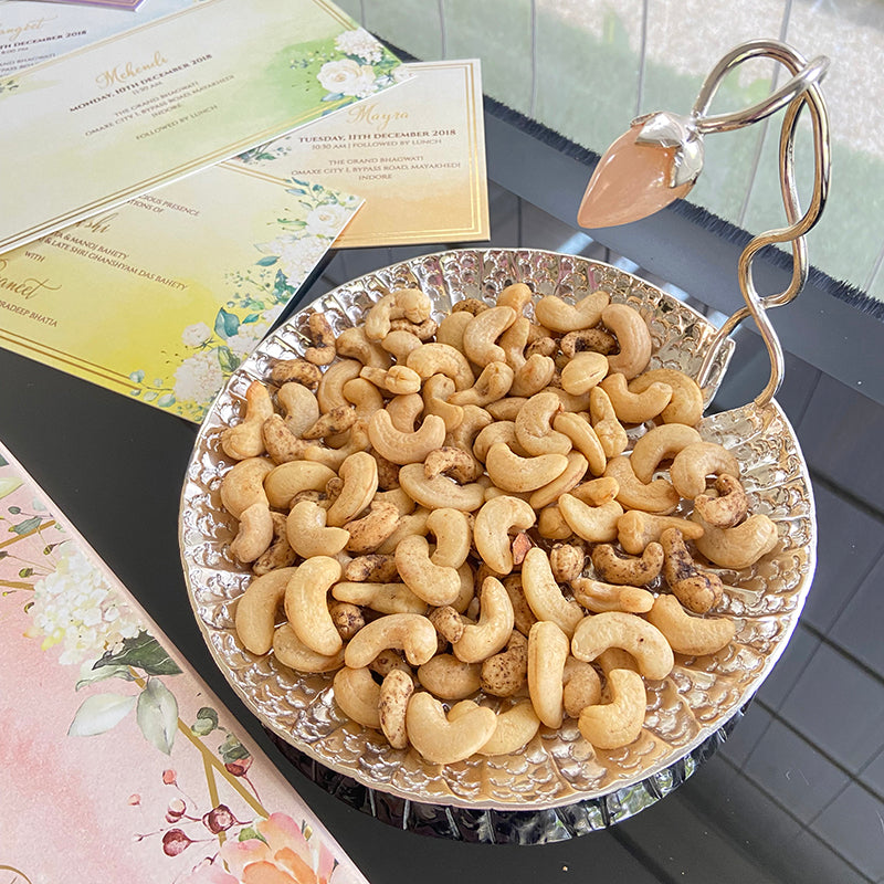 New Silver Tulip Tray