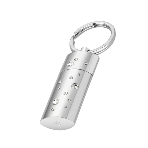 Silver Key Chain With Pendrive