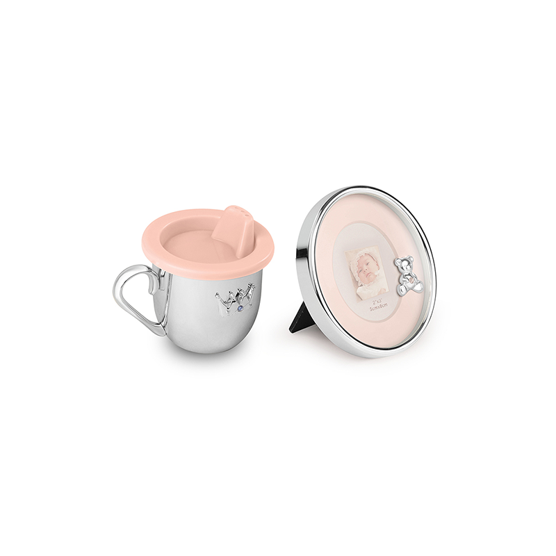 Baby Cup And Photo Frame Set