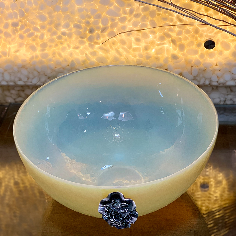 Murano Yellow Bowl