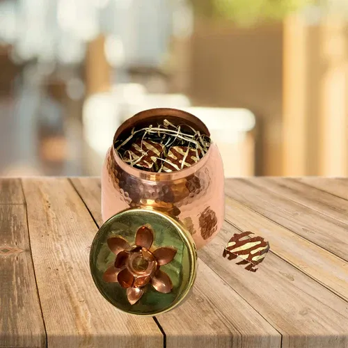 Decorative Jar with Dry Fruits