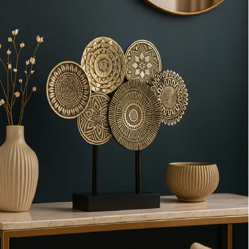 Home Décor-Multi Chakra Gold