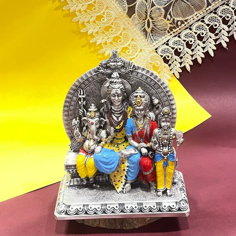 Voix casa Shiv Parivar Colored