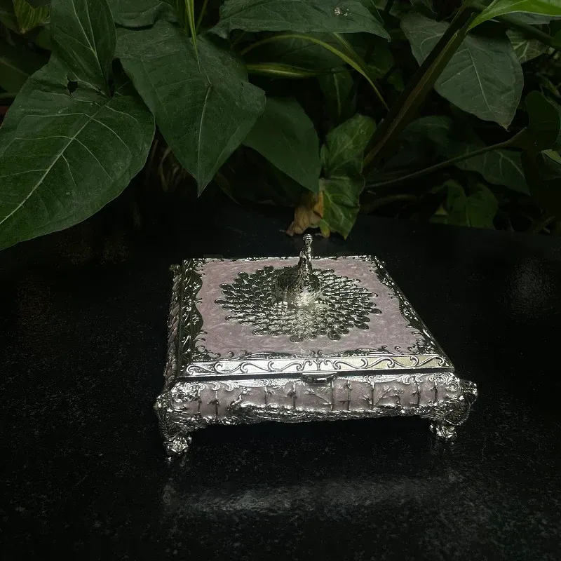 Enamel Mewa Mishri Square Box