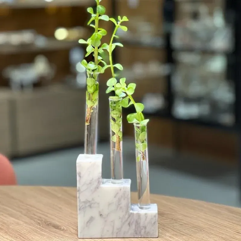 Marble Stepped Planter