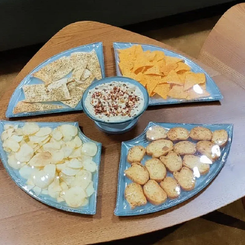 Section Platter ( Silver )