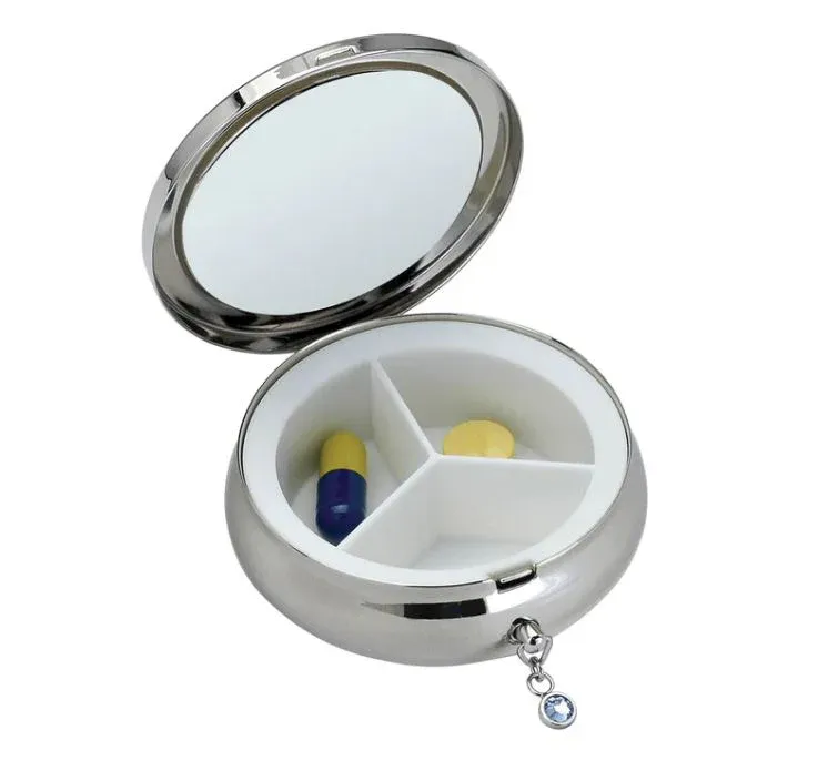 Pill Box- Silver
