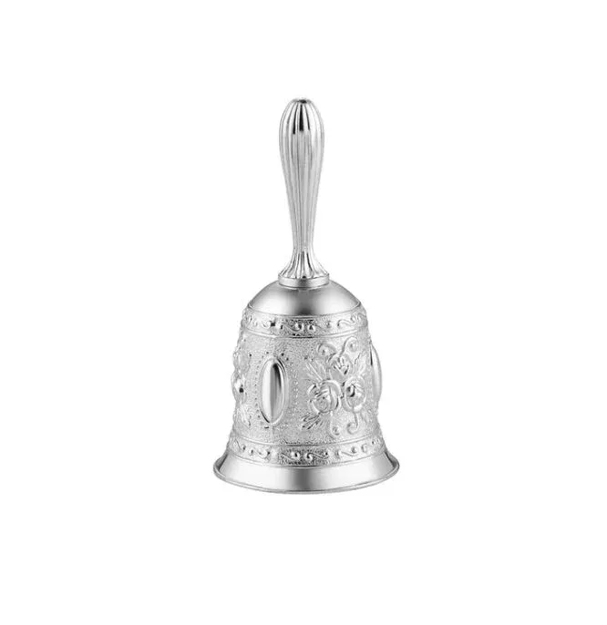 Puja thali with leaf bell katori & tea light- Colored