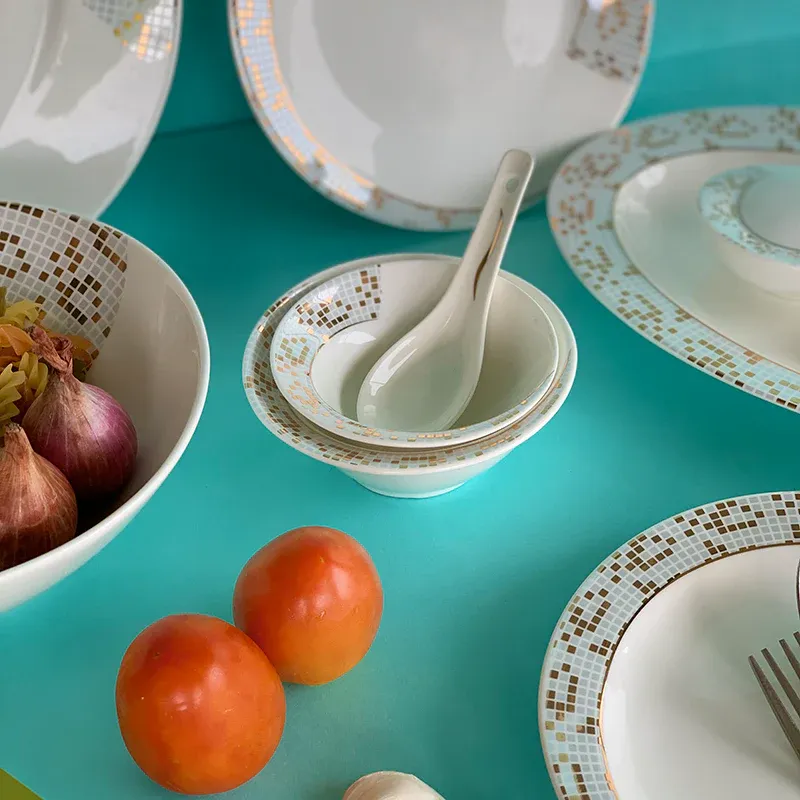 Dinner Set - Silver