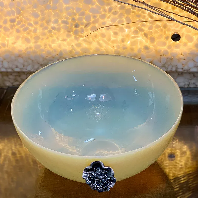 Murano Yellow Bowl