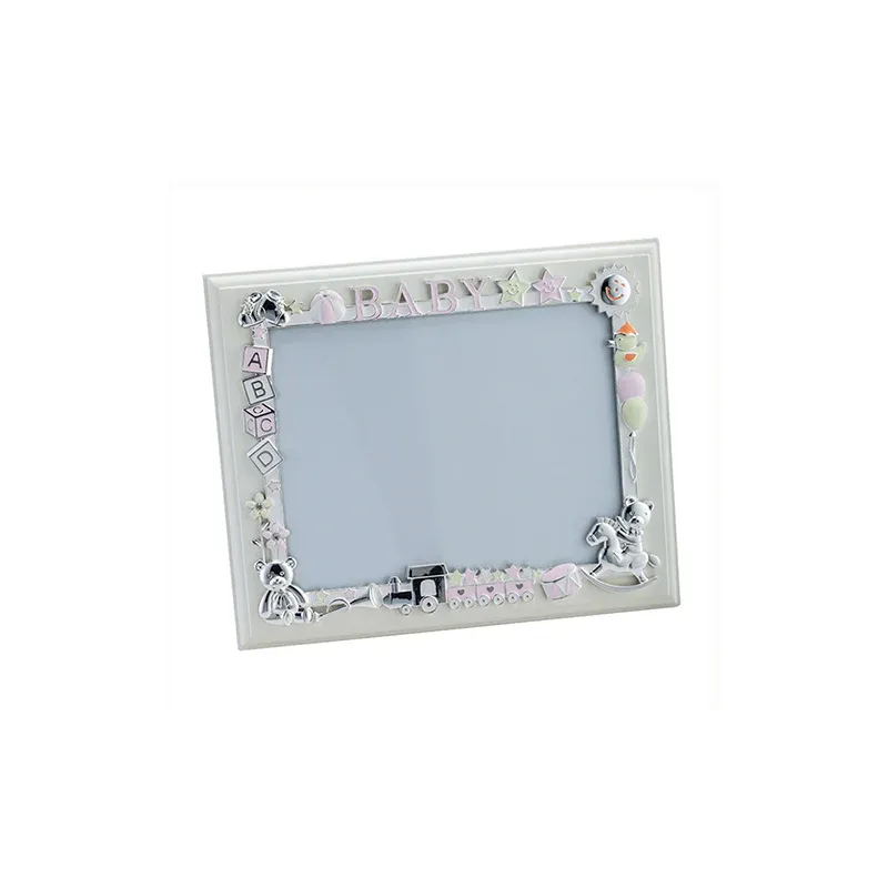 Train Photoframe With Baby