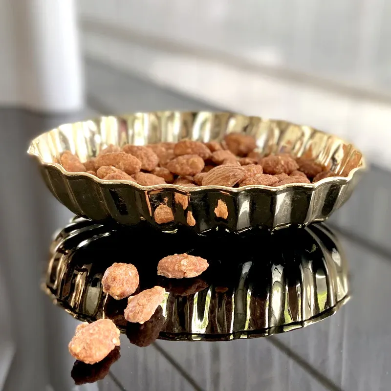 Golden Oval Bowl Small