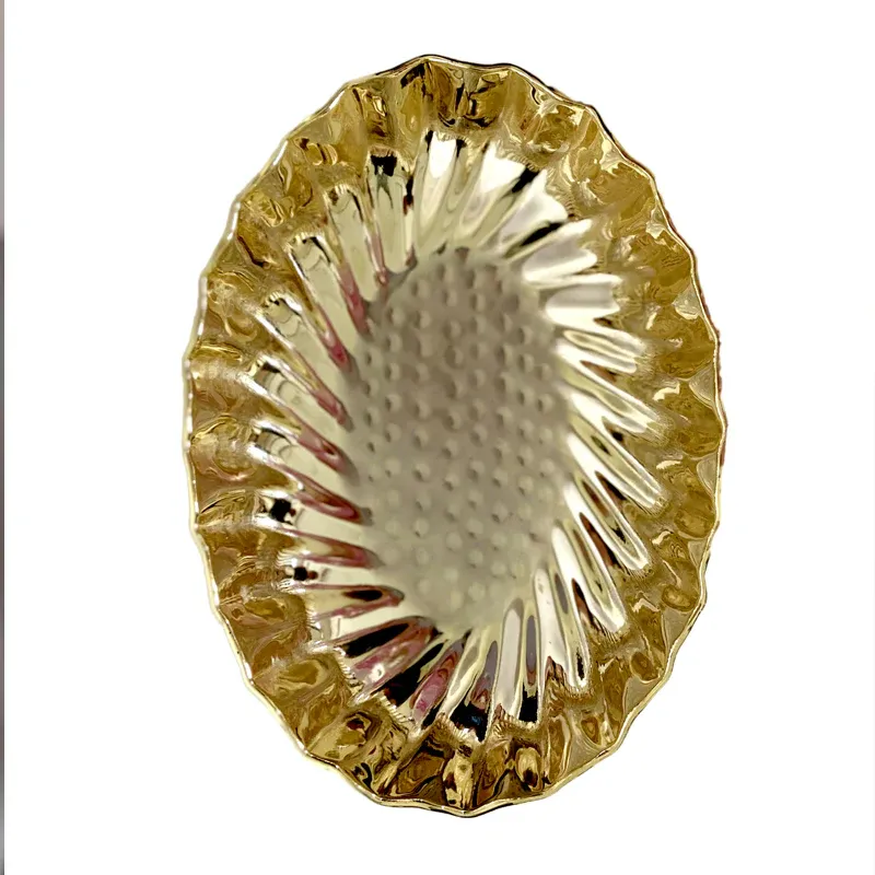 Golden Oval Bowl Small
