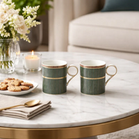 Regalia Stripes 2 PC Tea set