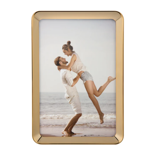 Curvy Edge photoframe gold Small