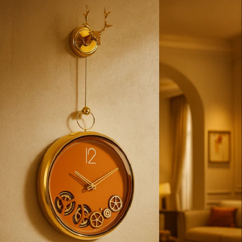 The Noble Stag Wall Clock