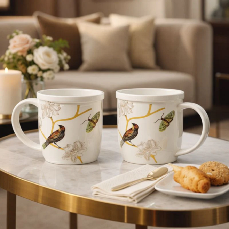 Nature Symphony 2 Pc Mug Set