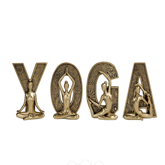 Home Décor-Yoga Golden Color