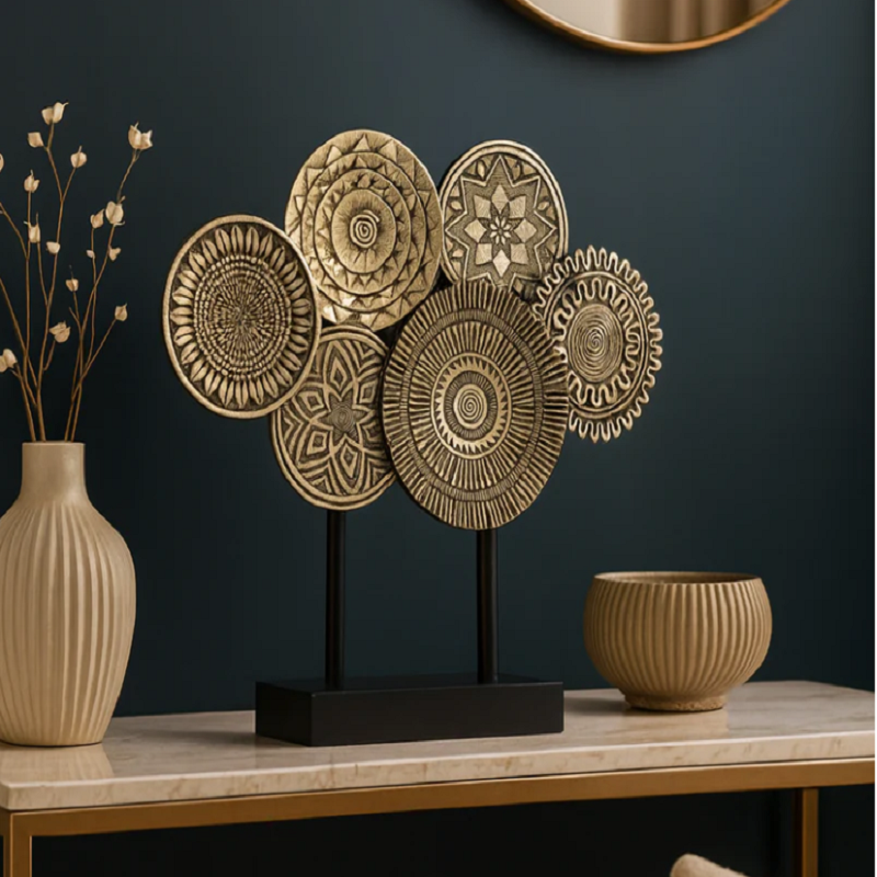 Home Décor-Multi Chakra Gold