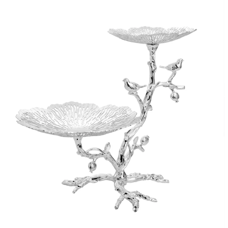 Twin Server on tree with bird