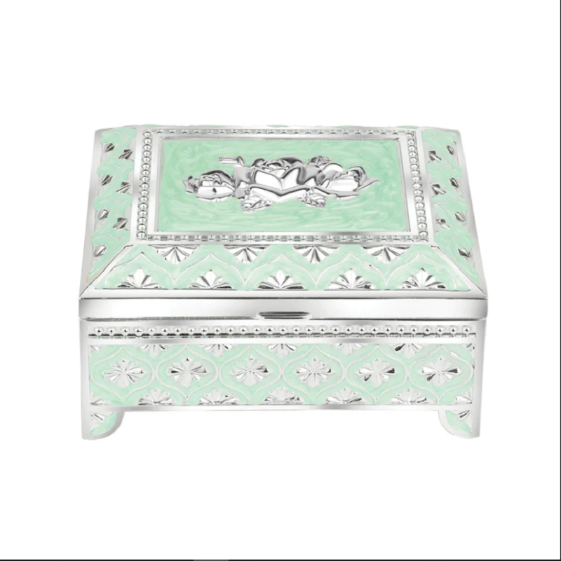 Enamel Jewellery Box