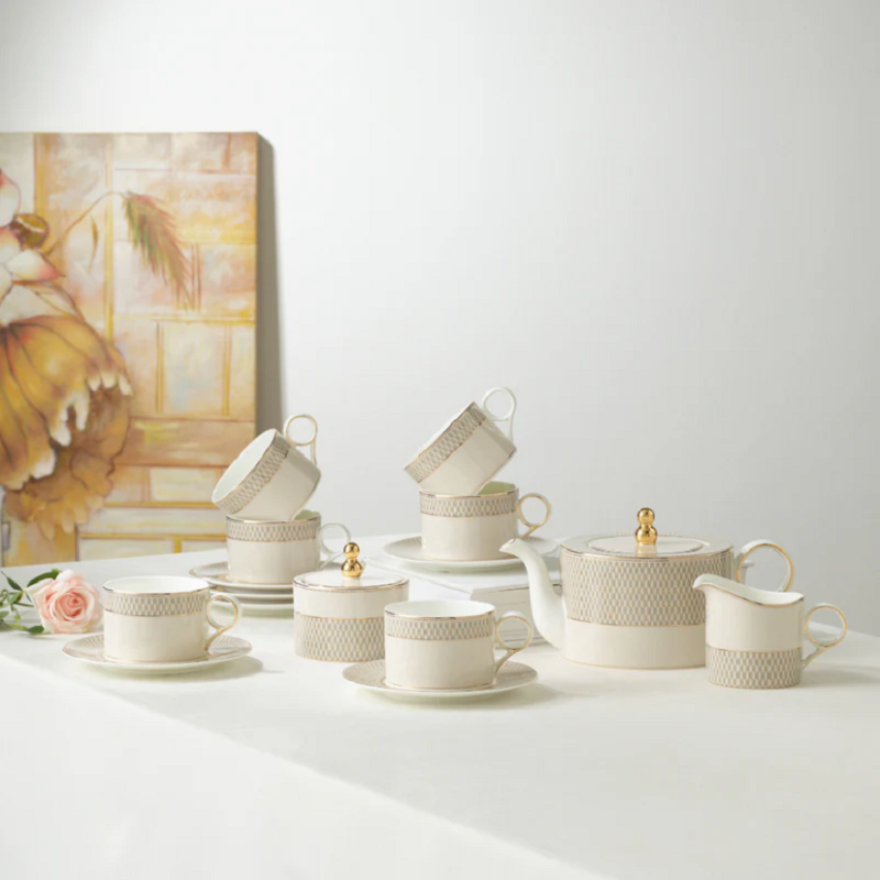Minimal Magestic 15pcs Tea Set