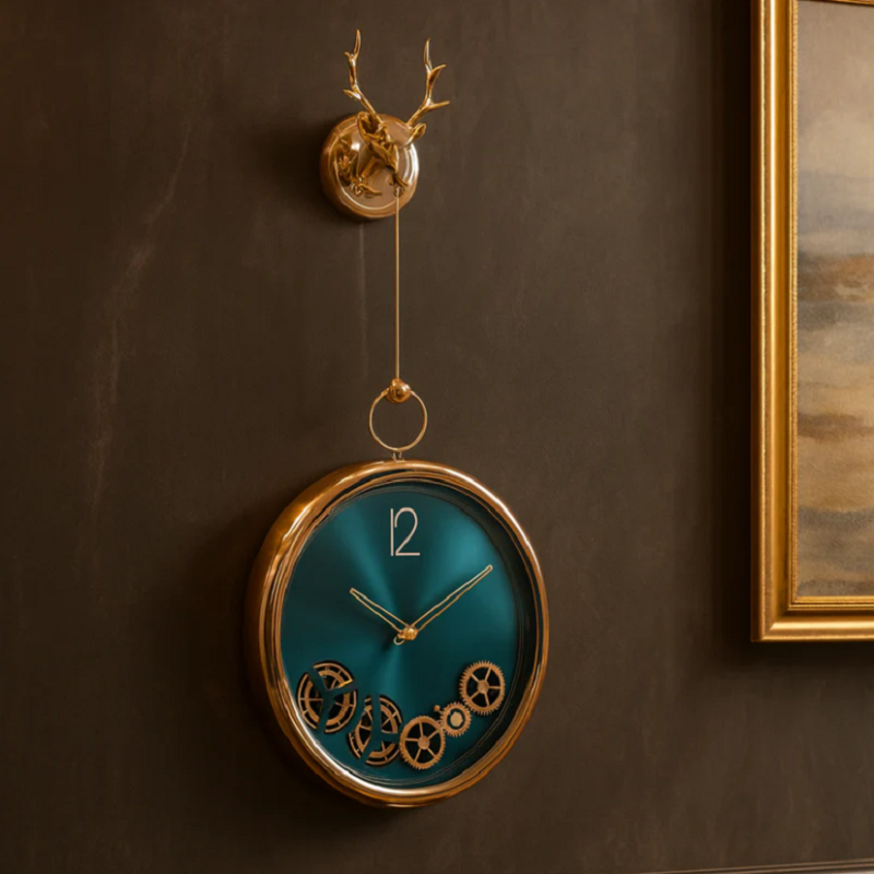 The Noble Stag Wall Clock