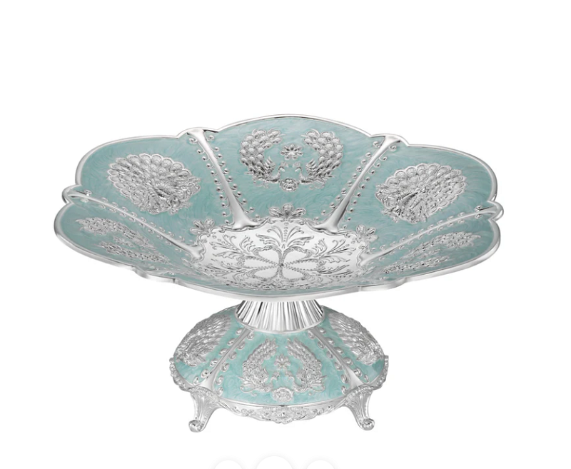 Peacock Galvanic Platter