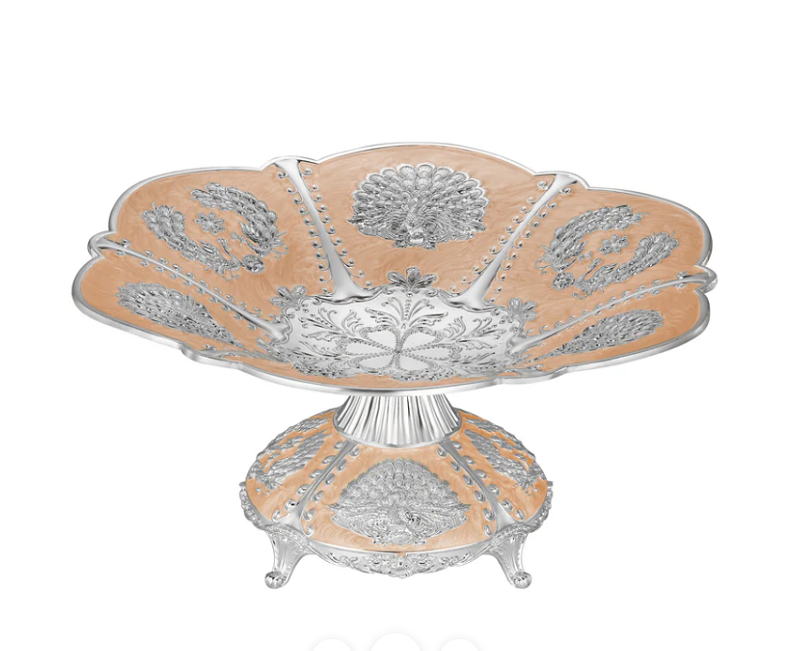 Peacock Galvanic Platter