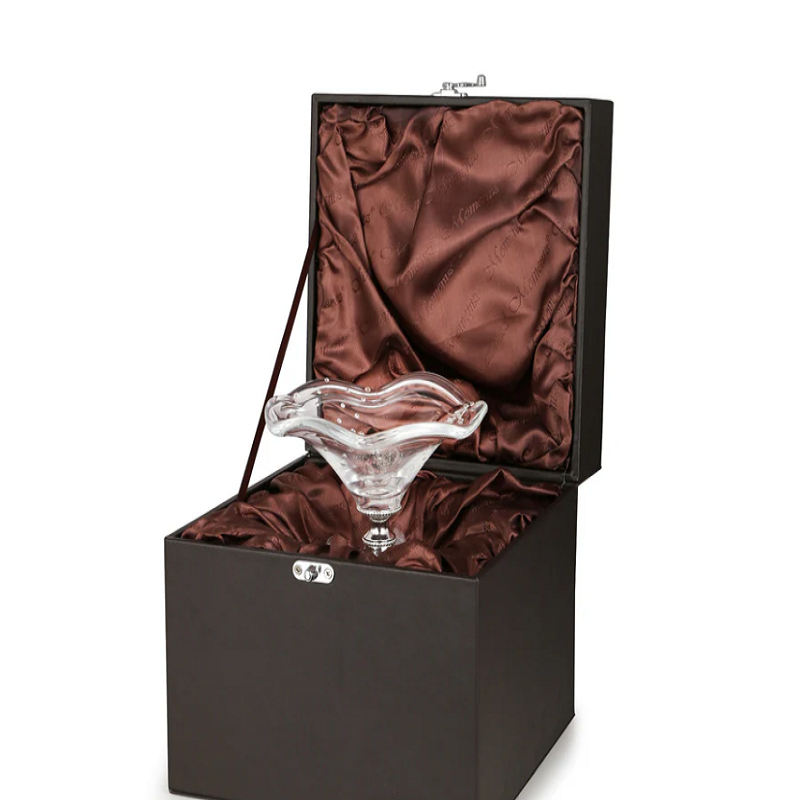 Curvy Glass Platter clear