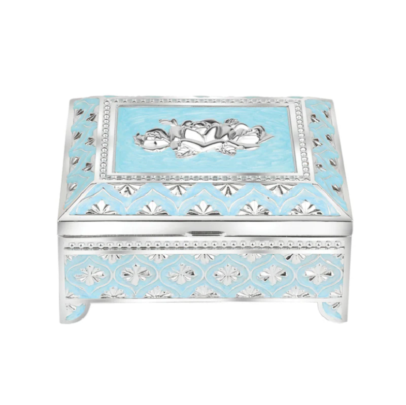 Enamel Jewellery Box