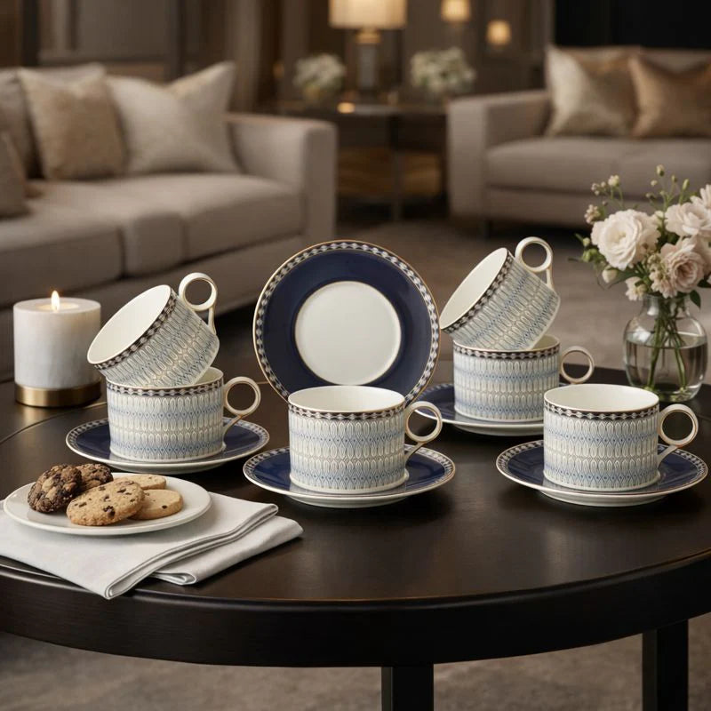 Berry Noir 12pcs Tea Set