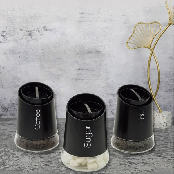3 pc glass jar 580 ml
