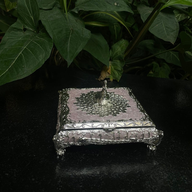 Enamel Mewa Mishri Square Box