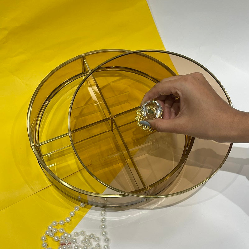 Sodalime Glass Dryfruit box with Lid