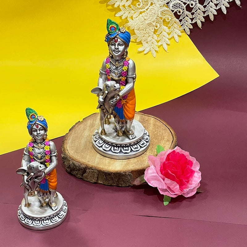 Baby Cow Krishna Colored