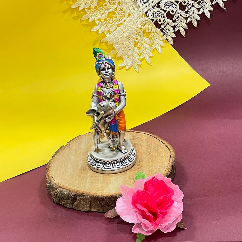 Baby Cow Krishna Colored