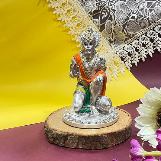 Aashirwad Hanuman Ji- Silver