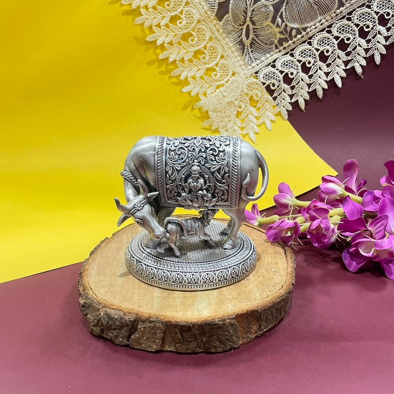 Laxmi on Kamdhenu Cow