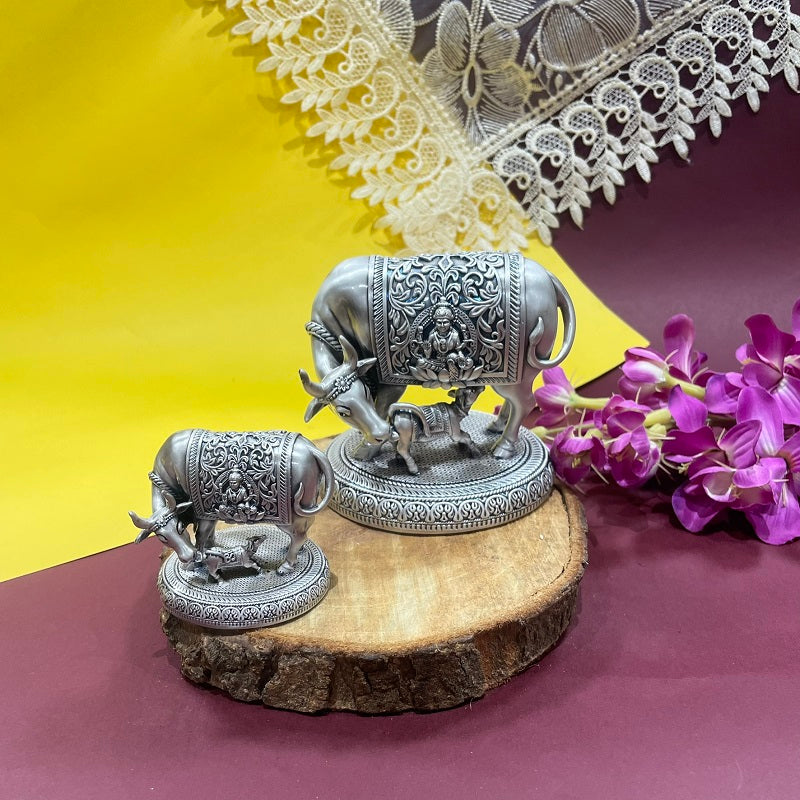 Laxmi on Kamdhenu Cow
