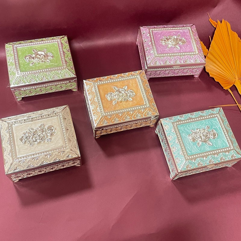 Enamel Jewellery Box