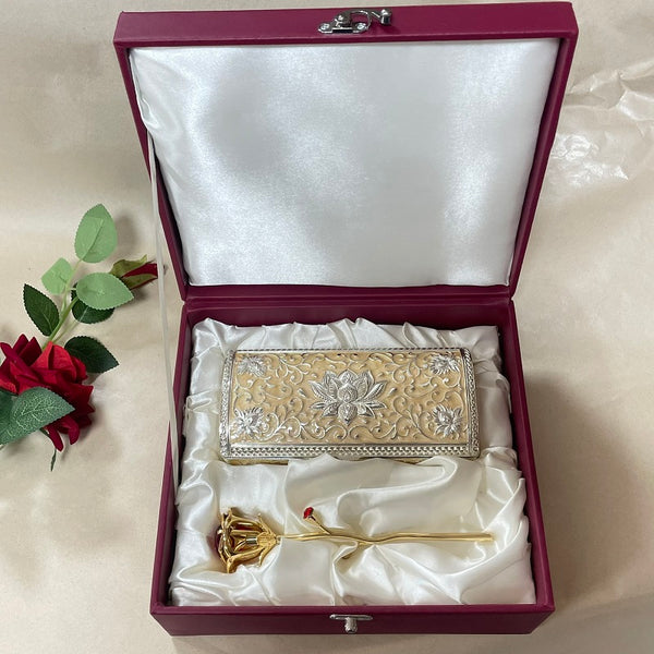 Lotus Jewellery box with flower