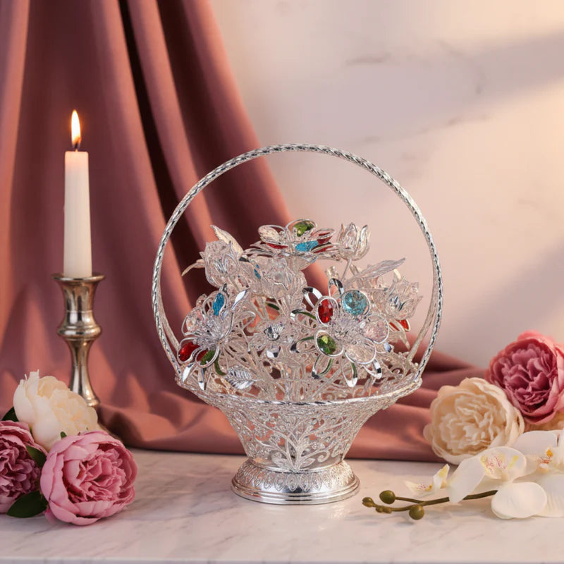 Flower Basket Colored