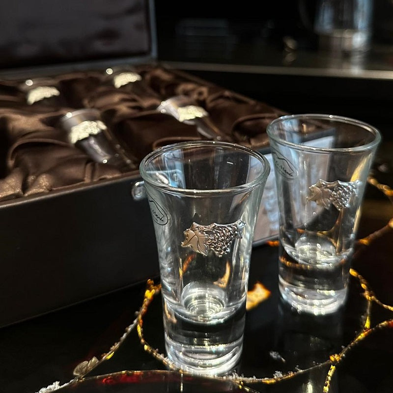 Set of 6 Grapes Shot Glasses
